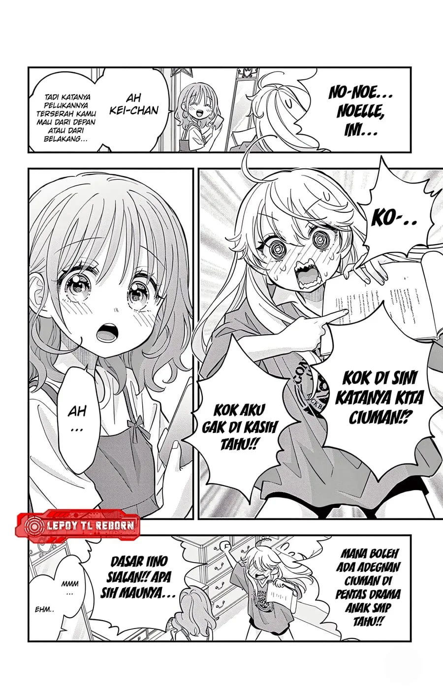 Manga Uesugi-kun wa Onnanoko wo Yametai Chapter 30.1 gambar 2