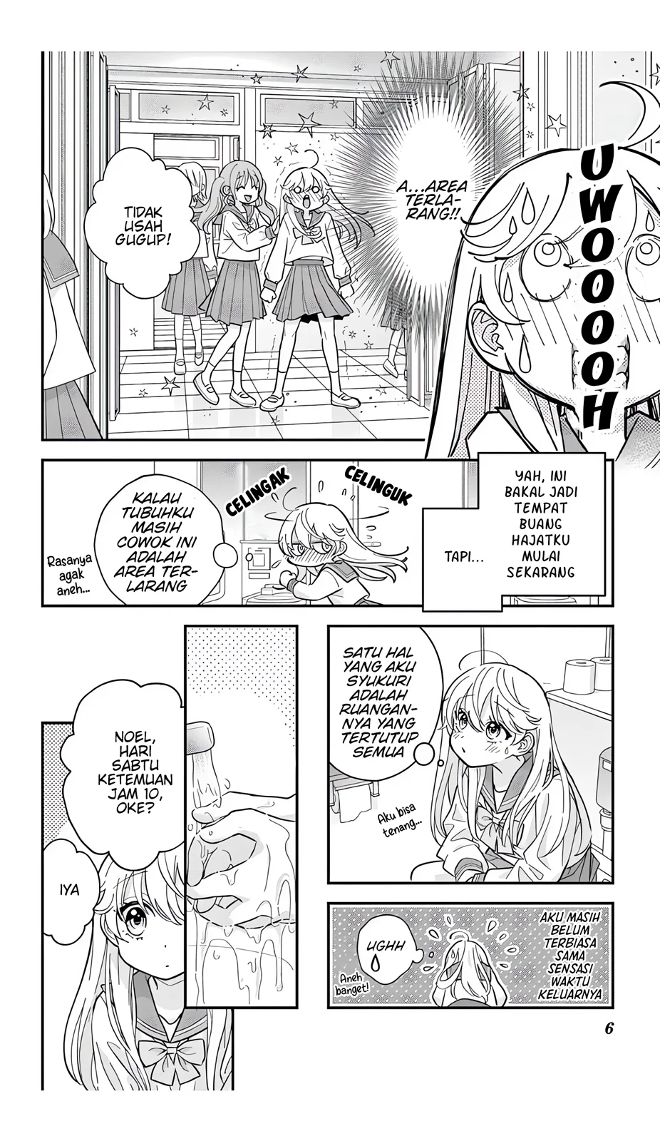 Uesugi-kun wa Onnanoko wo Yametai Chapter 5 Gambar 6
