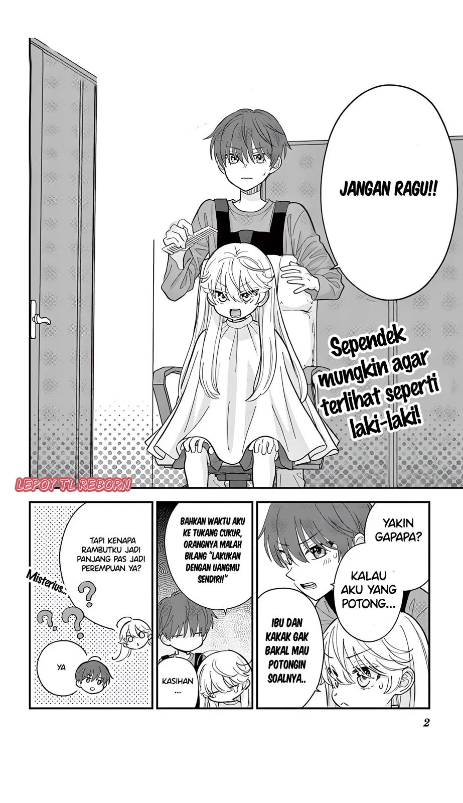 Manga Uesugi-kun wa Onnanoko wo Yametai Chapter 6.5 gambar 2