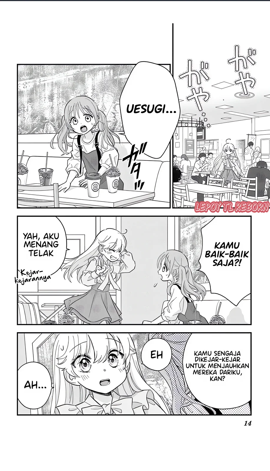 Uesugi-kun wa Onnanoko wo Yametai Chapter 6 Gambar 14