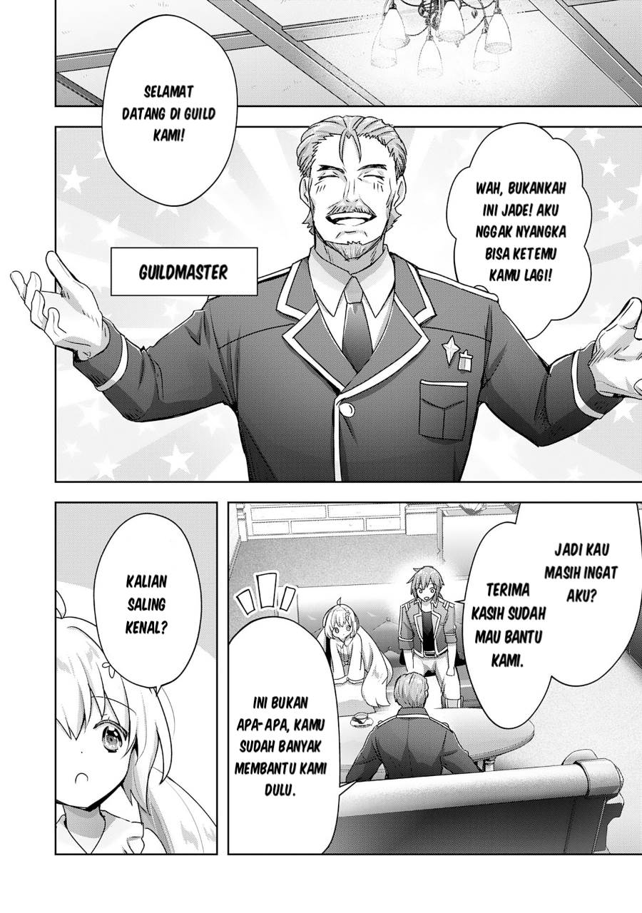 Uketsukejo ni Kokuhaku Shitakute Girudo ni Kayoitsumetara Eiyu ni Natteta Chapter 18 Gambar 8