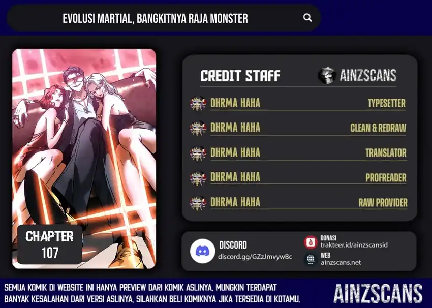 Komik Ultimate Martial Evolution: Begin by Awakening the King of Monsters Chapter 107 gambar 1