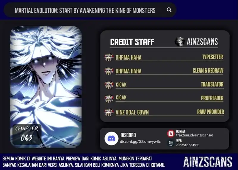 Komik Ultimate Martial Evolution: Begin by Awakening the King of Monsters Chapter 63 gambar nomor 1