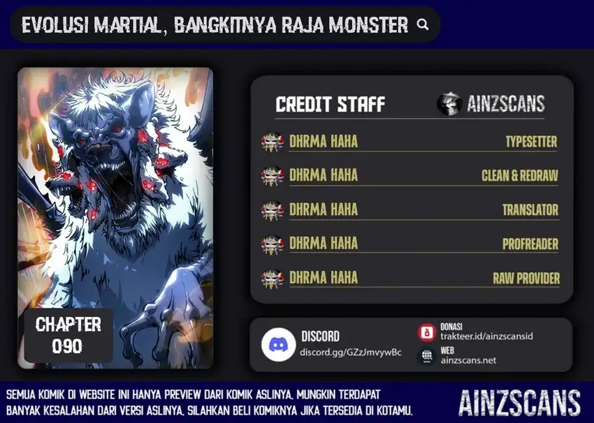 Komik Ultimate Martial Evolution: Begin by Awakening the King of Monsters Chapter 90 gambar 1