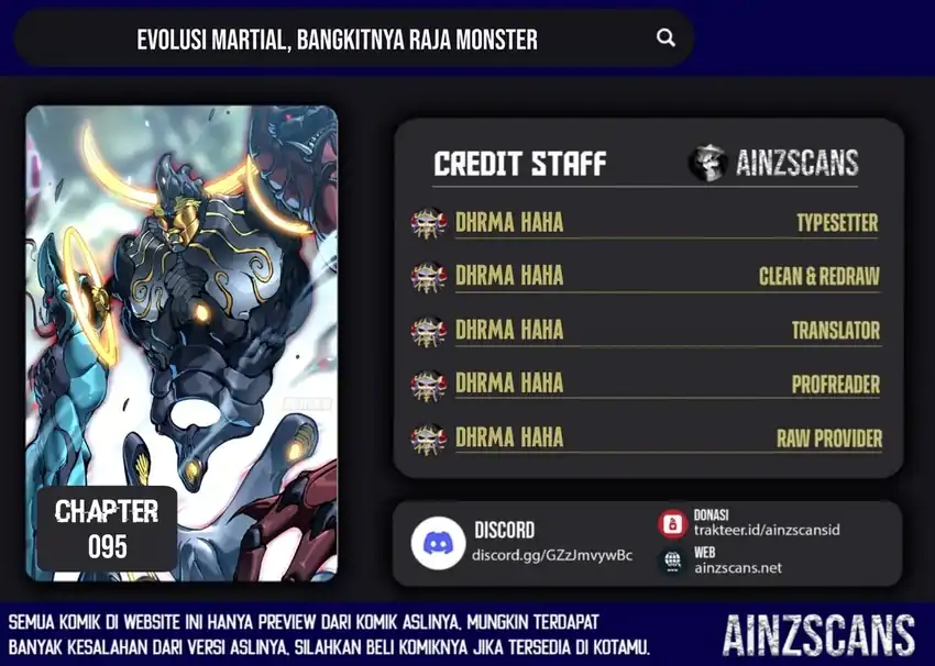 Manhua Ultimate Martial Evolution: Begin by Awakening the King of Monsters Chapter 95 gambar 2