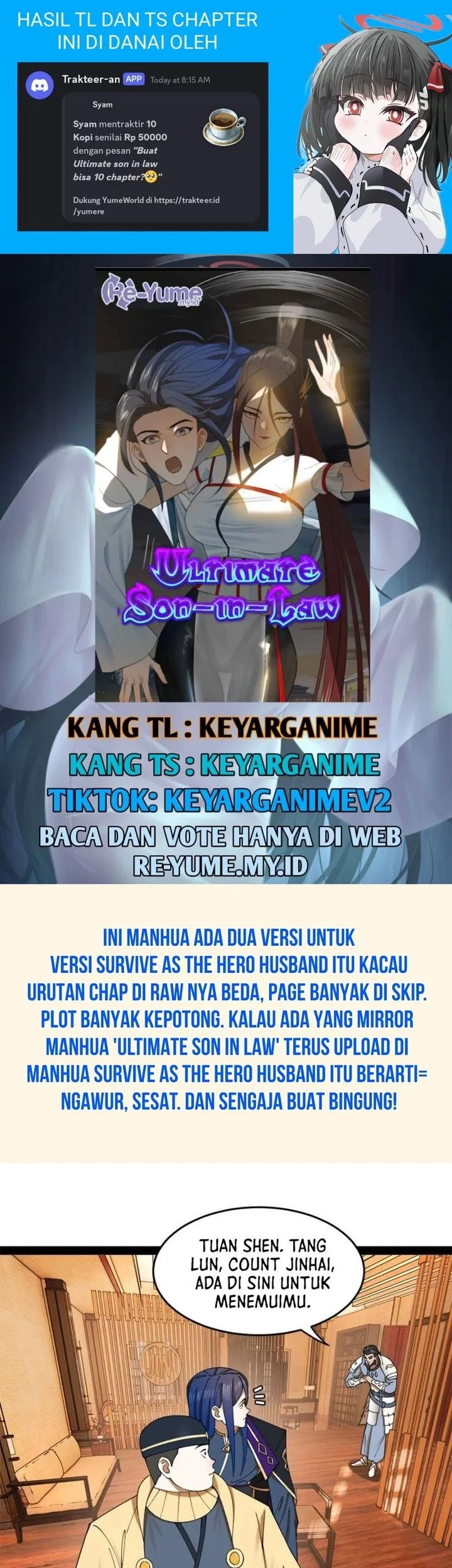 Komik Ultimate Son-in-law Chapter 122 gambar 1