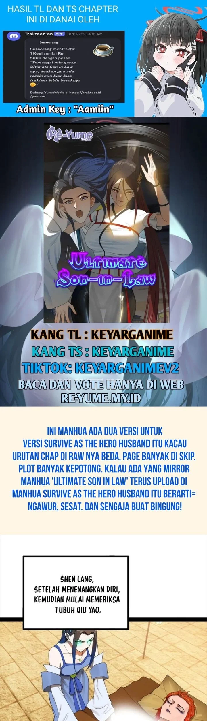 Komik Ultimate Son-in-law Chapter 135 gambar 1