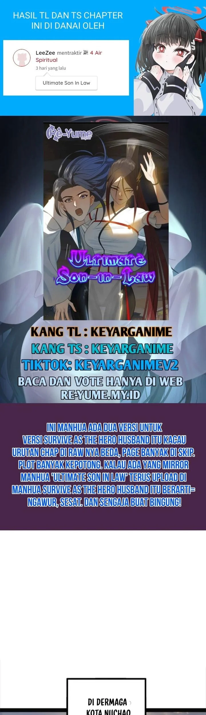 Komik Ultimate Son-in-law Chapter 151 gambar 1