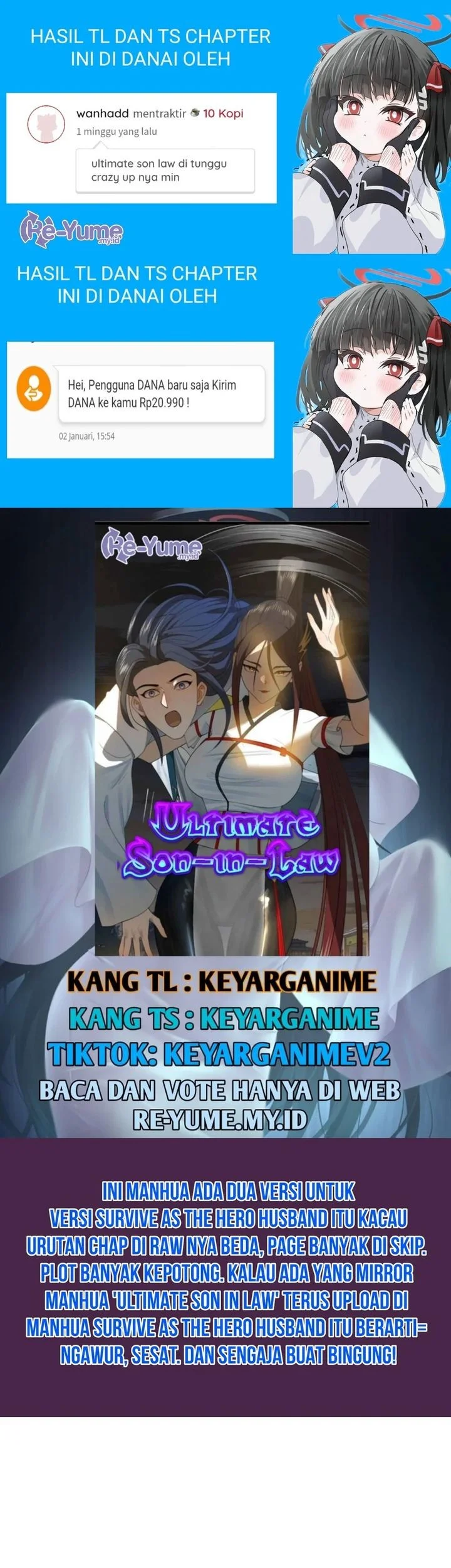 Komik Ultimate Son-in-law Chapter 153 gambar 1