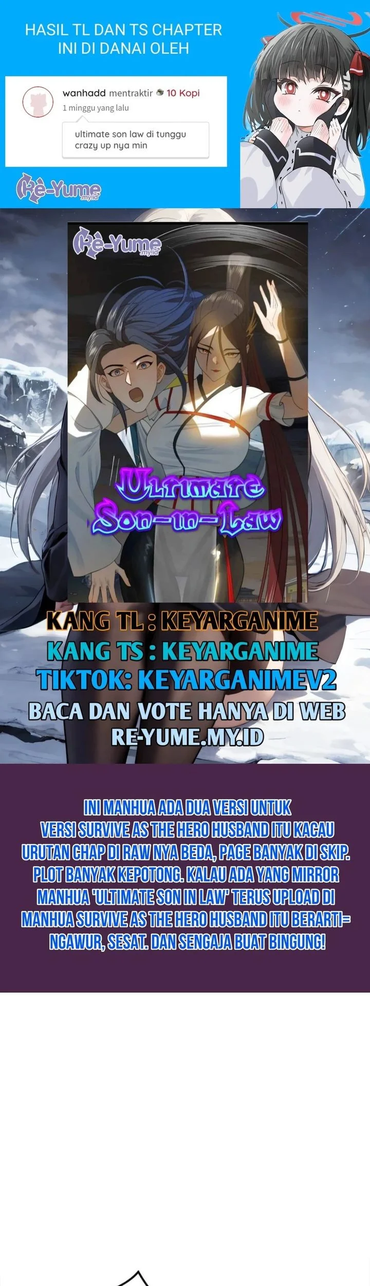 Komik Ultimate Son-in-law Chapter 155 gambar 1