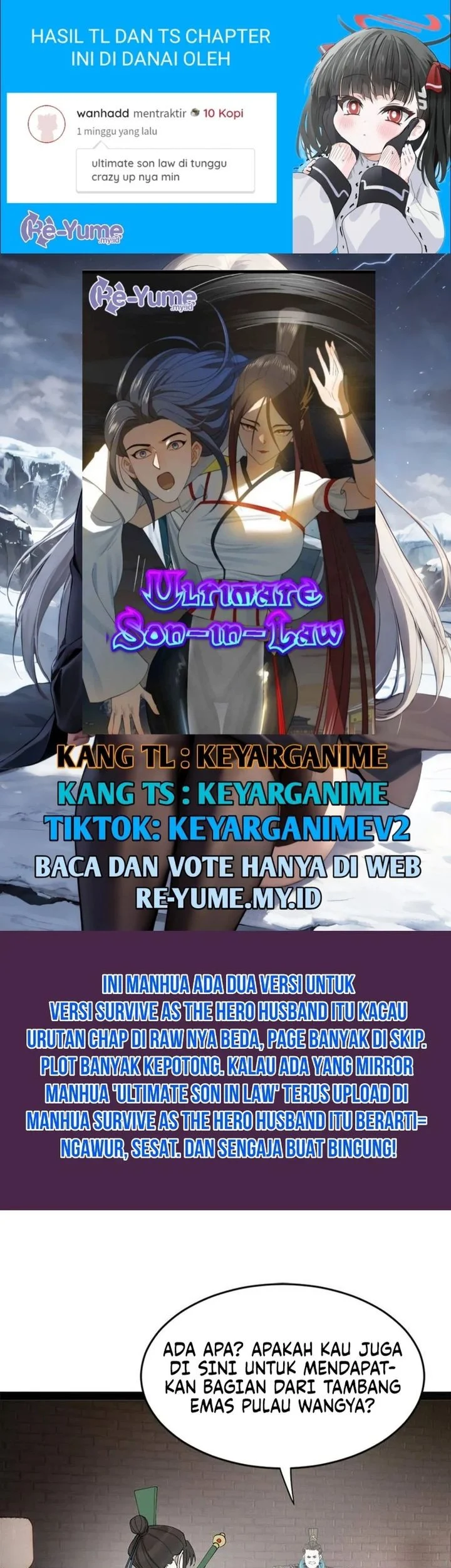 Komik Ultimate Son-in-law Chapter 159 gambar 1