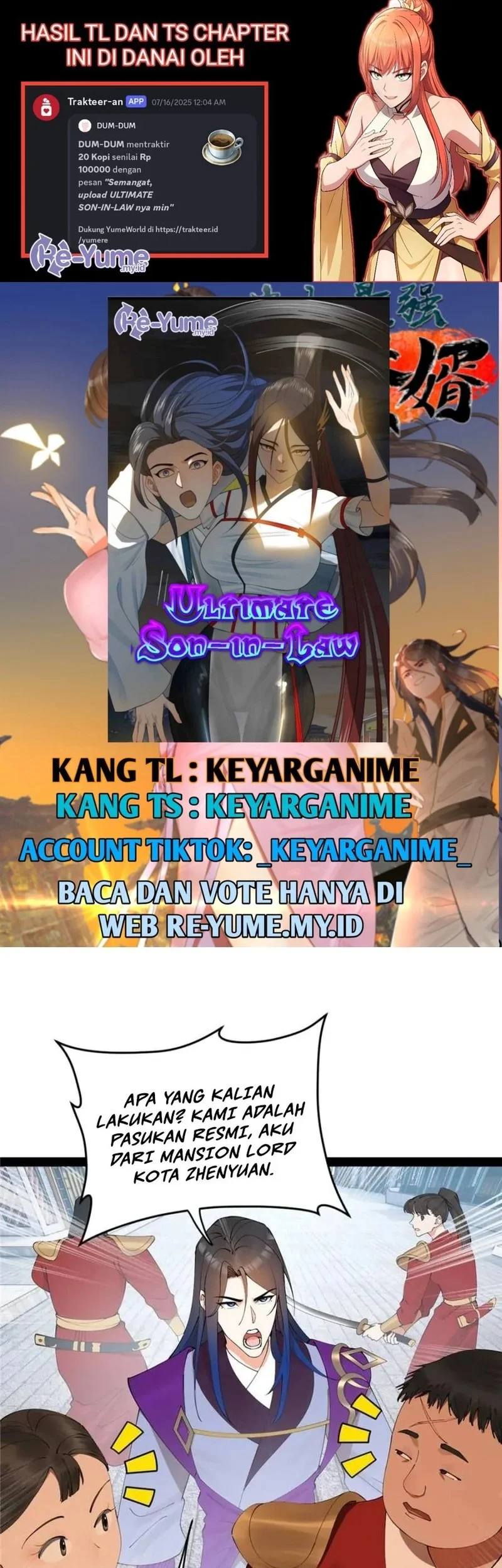 Komik Ultimate Son-in-law Chapter 254 gambar 1