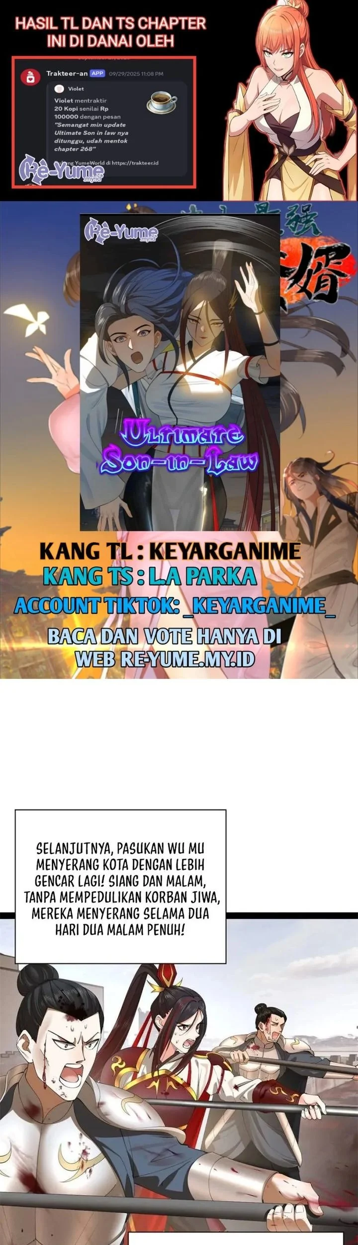 Komik Ultimate Son-in-law Chapter 288 gambar 1