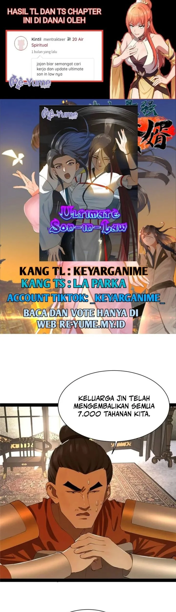 Komik Ultimate Son-in-law Chapter 291 gambar 1