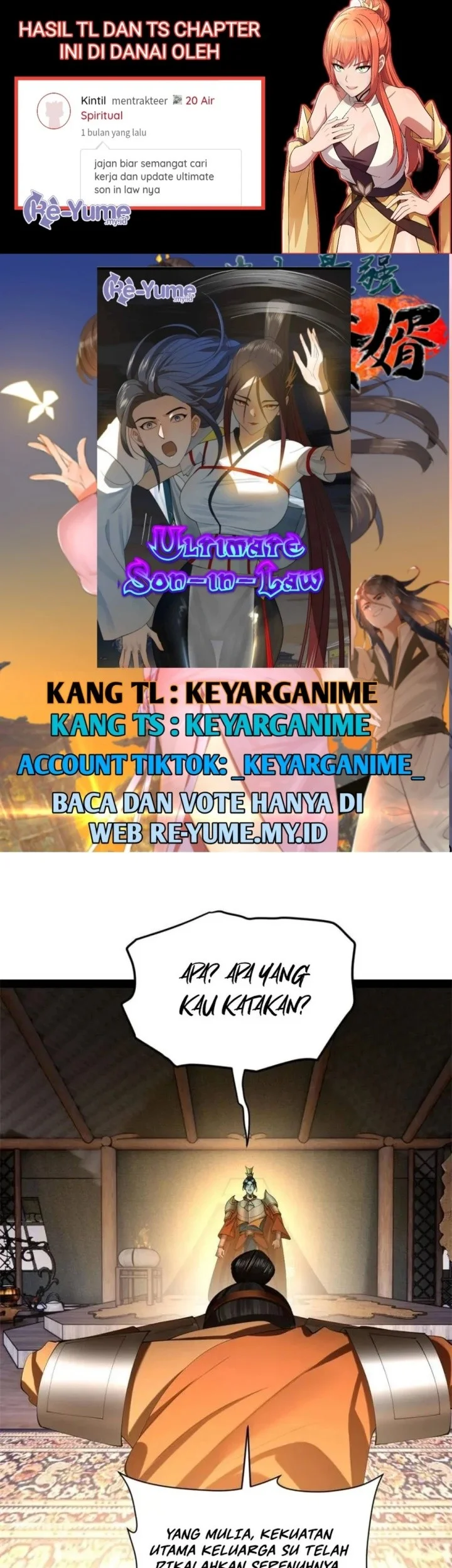 Komik Ultimate Son-in-law Chapter 296 gambar 1