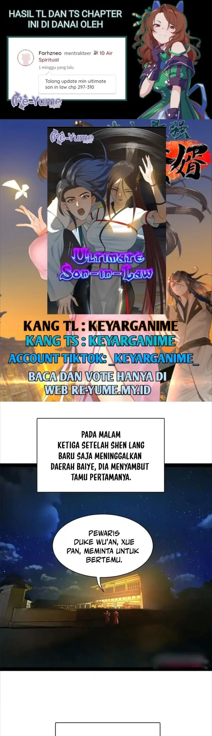 Komik Ultimate Son-in-law Chapter 306 gambar 1