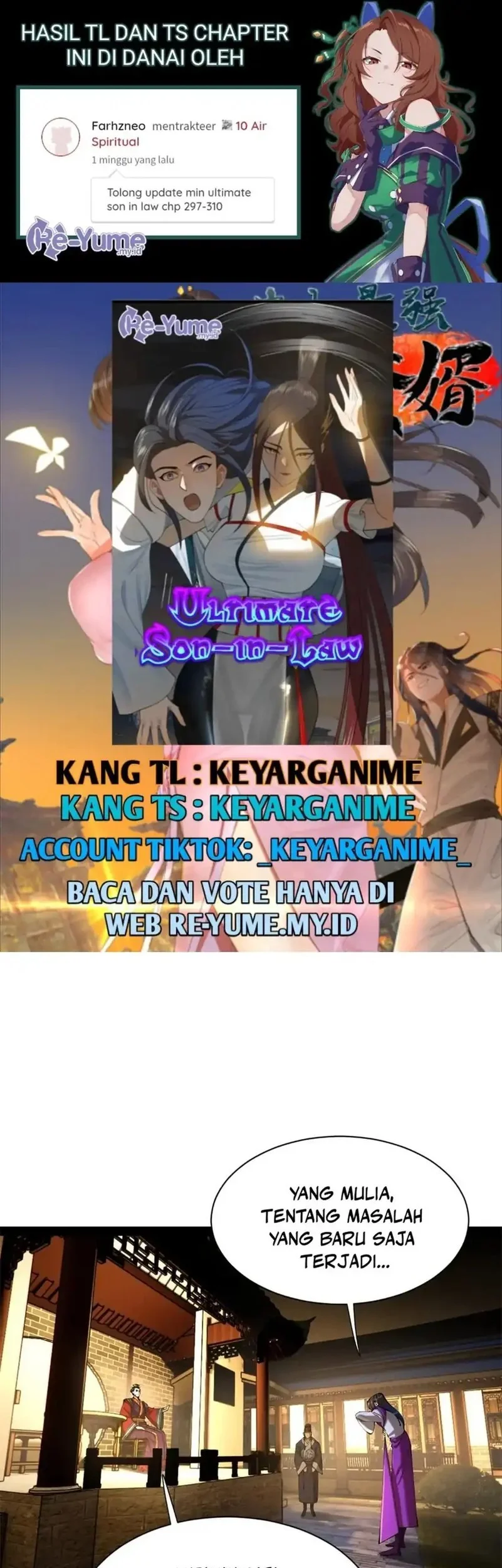 Komik Ultimate Son-in-law Chapter 310 gambar 1