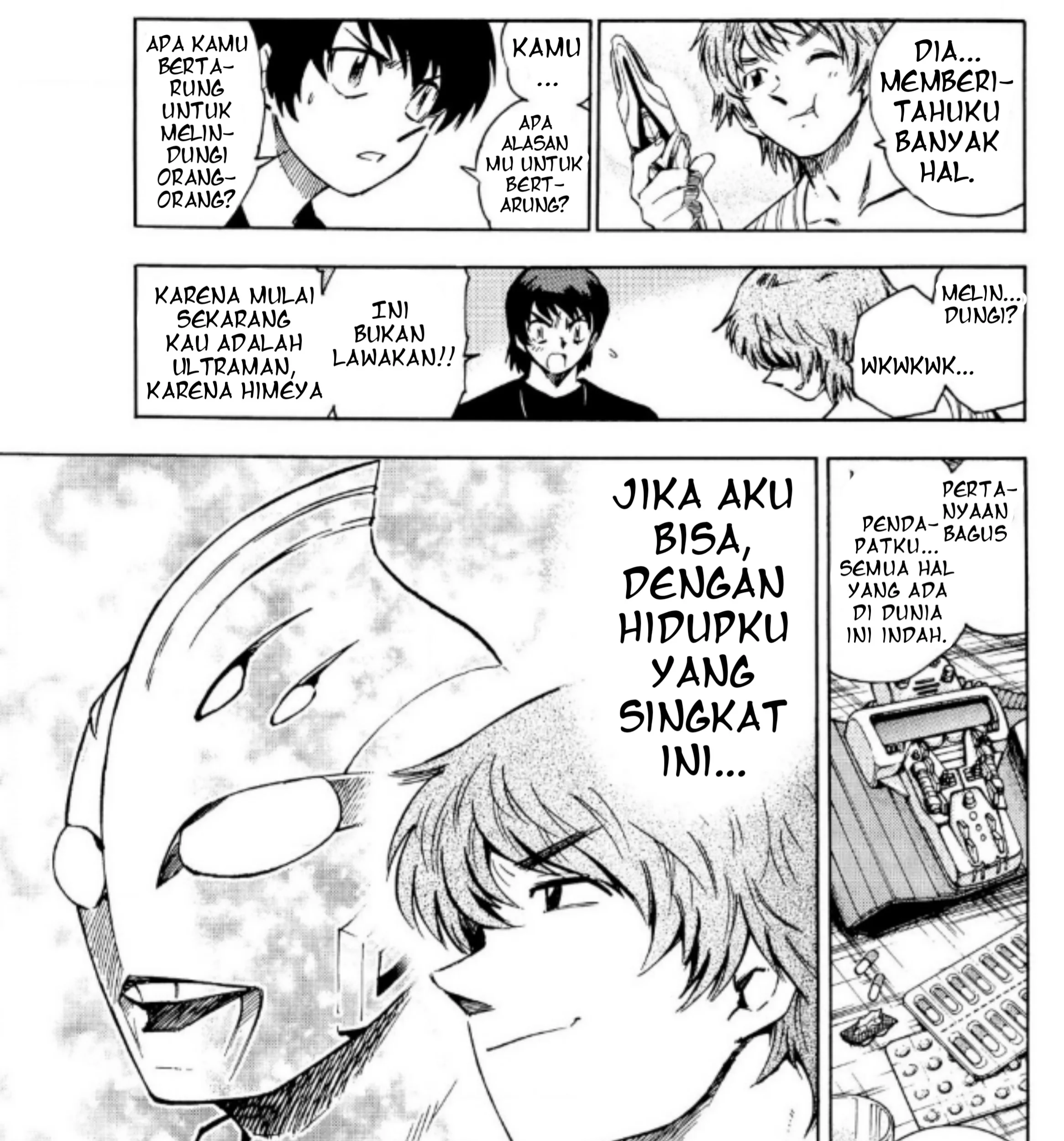 Ultraman Nexus Chapter 7 Gambar 21