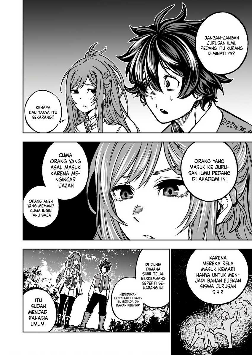 Umarekawatta Kensei, Kenshi ga Reiguu sareru Majutsu Shijou Shugi no Gakuen de Musou suru Chapter 1 Gambar 24