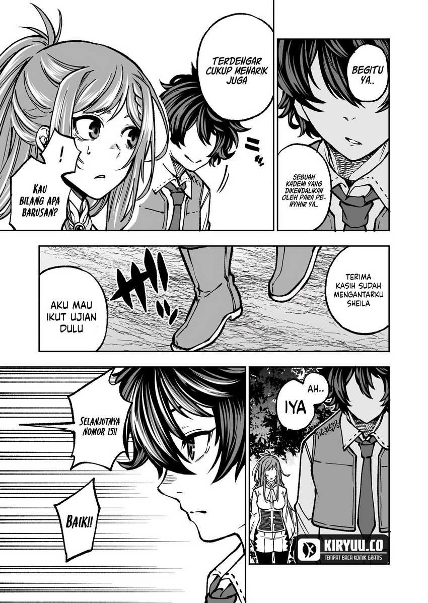 Umarekawatta Kensei, Kenshi ga Reiguu sareru Majutsu Shijou Shugi no Gakuen de Musou suru Chapter 1 Gambar 25