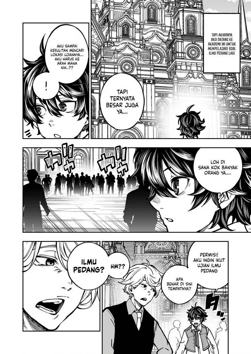 Umarekawatta Kensei, Kenshi ga Reiguu sareru Majutsu Shijou Shugi no Gakuen de Musou suru Chapter 1 Gambar 8