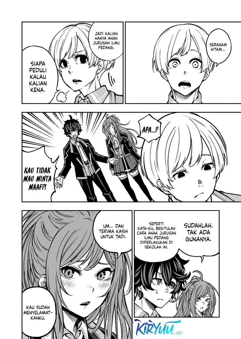 Umarekawatta Kensei, Kenshi ga Reiguu sareru Majutsu Shijou Shugi no Gakuen de Musou suru Chapter 2 Gambar 15