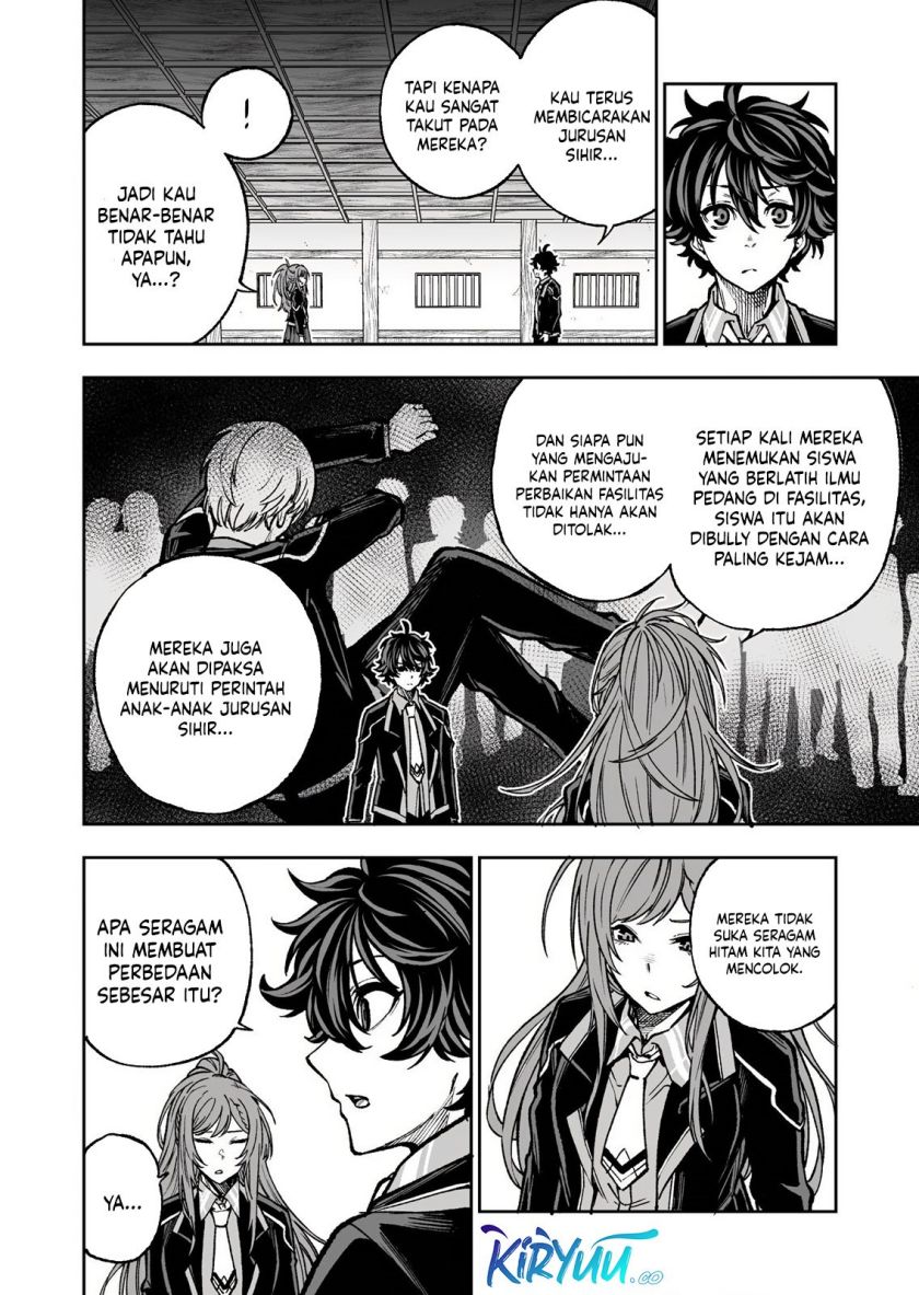 Umarekawatta Kensei, Kenshi ga Reiguu sareru Majutsu Shijou Shugi no Gakuen de Musou suru Chapter 2 Gambar 19