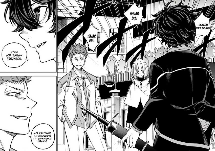 Umarekawatta Kensei, Kenshi ga Reiguu sareru Majutsu Shijou Shugi no Gakuen de Musou suru Chapter 3 Gambar 3