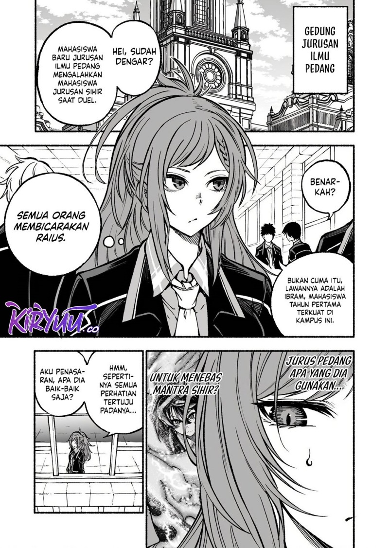 Baca Manga Umarekawatta Kensei, Kenshi ga Reiguu sareru Majutsu Shijou Shugi no Gakuen de Musou suru Chapter 4 Gambar 2