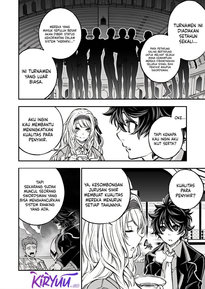 Umarekawatta Kensei, Kenshi ga Reiguu sareru Majutsu Shijou Shugi no Gakuen de Musou suru Chapter 4 Gambar 9