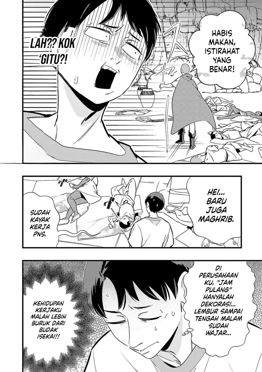 Unconventional Isekai: Isn’t It Too Much of a Black-Company Treatment to Fight Hordes of Monsters without Magic? Chapter 3 Gambar 13