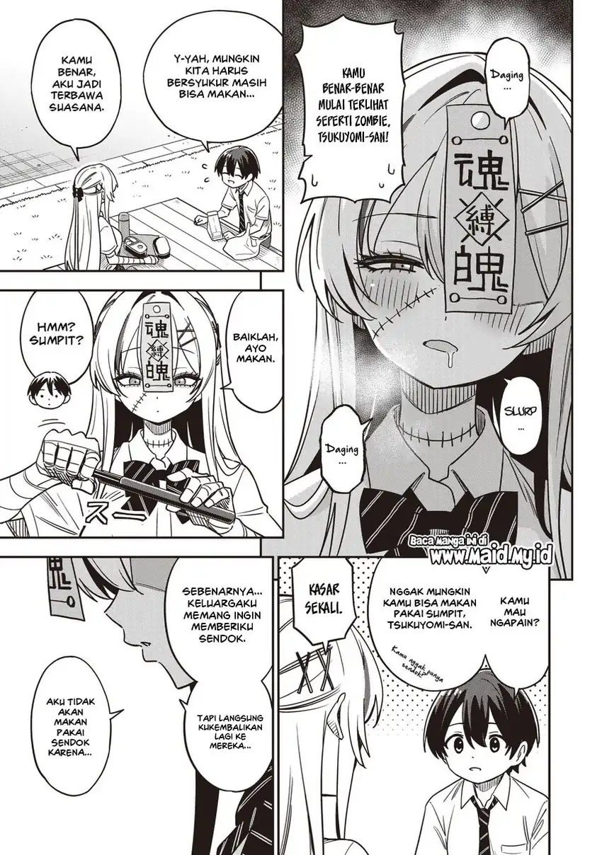 Undead-san no Bukiyou na Seishun Chapter 3.1 Gambar 9