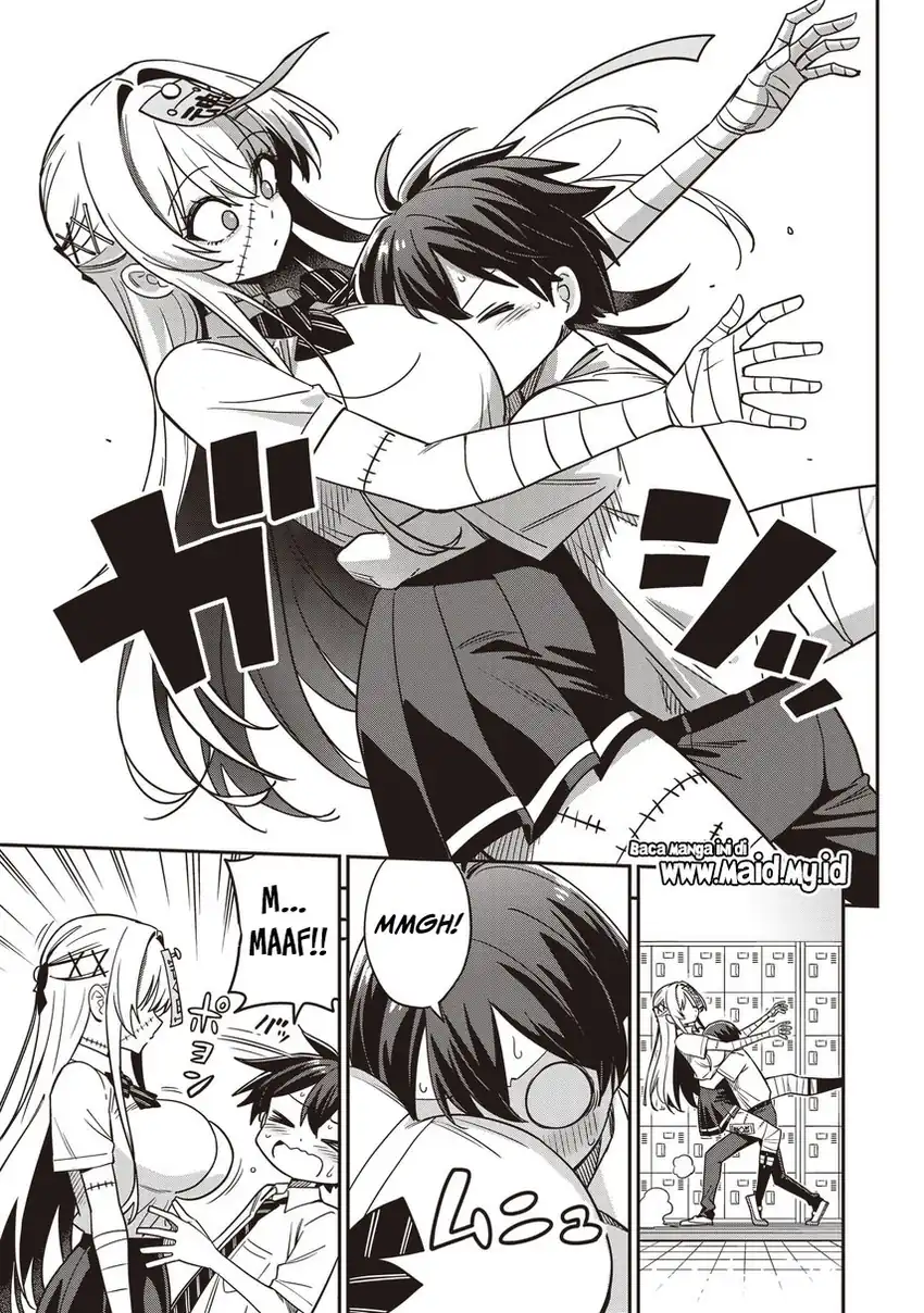 Undead-san no Bukiyou na Seishun Chapter 4.2 Gambar 9