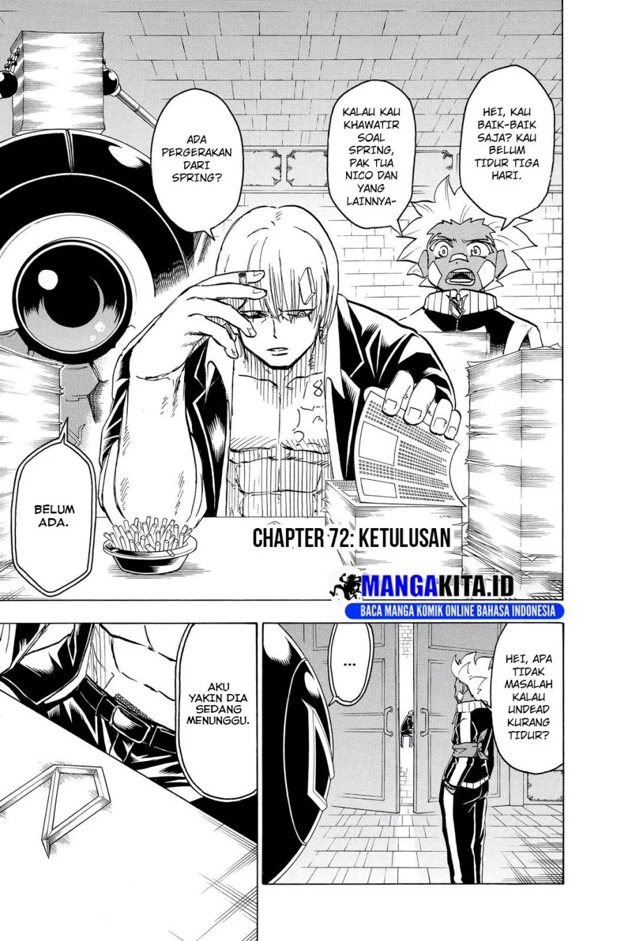 Baca Manga Undead Unluck Chapter 72 Gambar 2