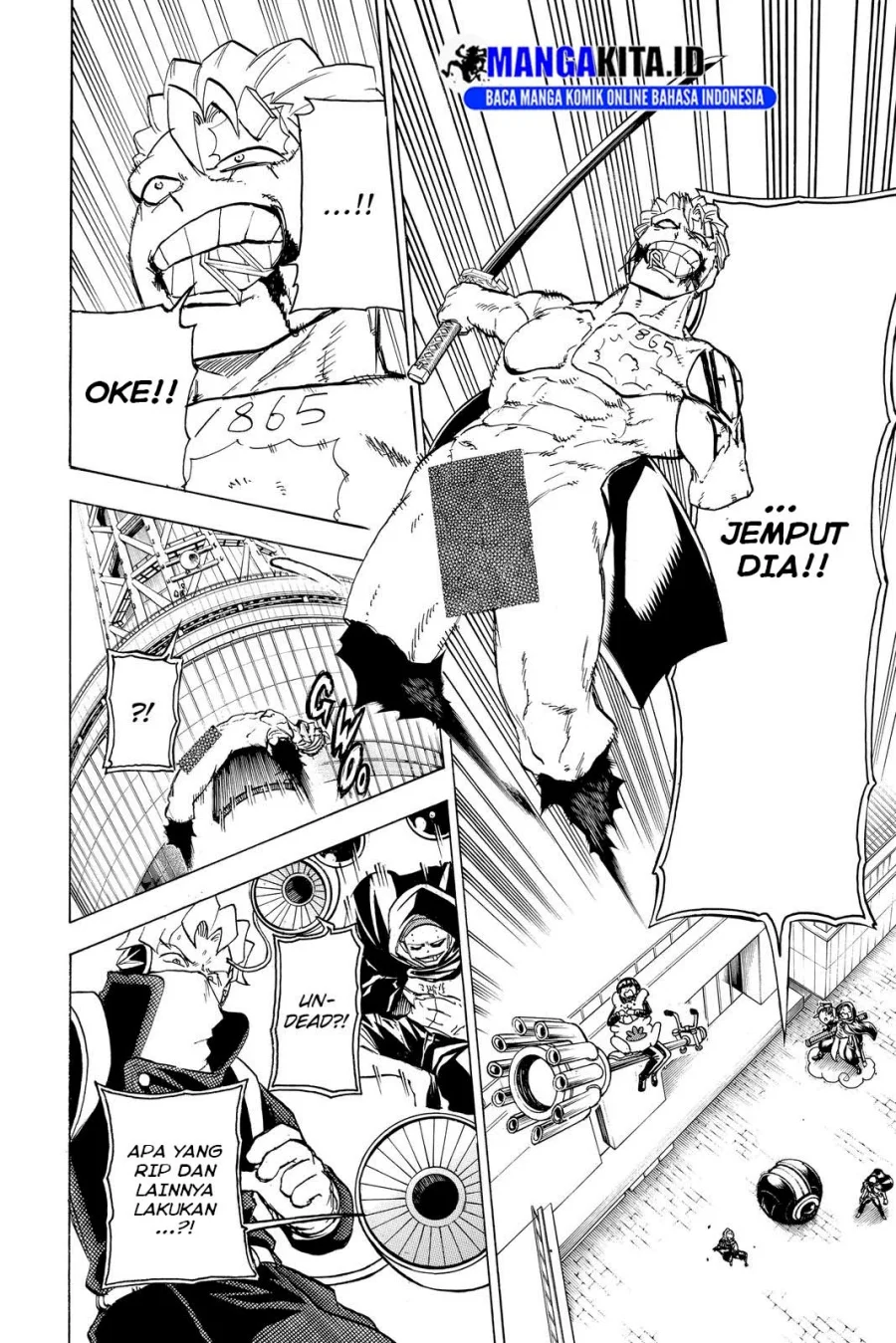 Undead Unluck Chapter 79 Gambar 17