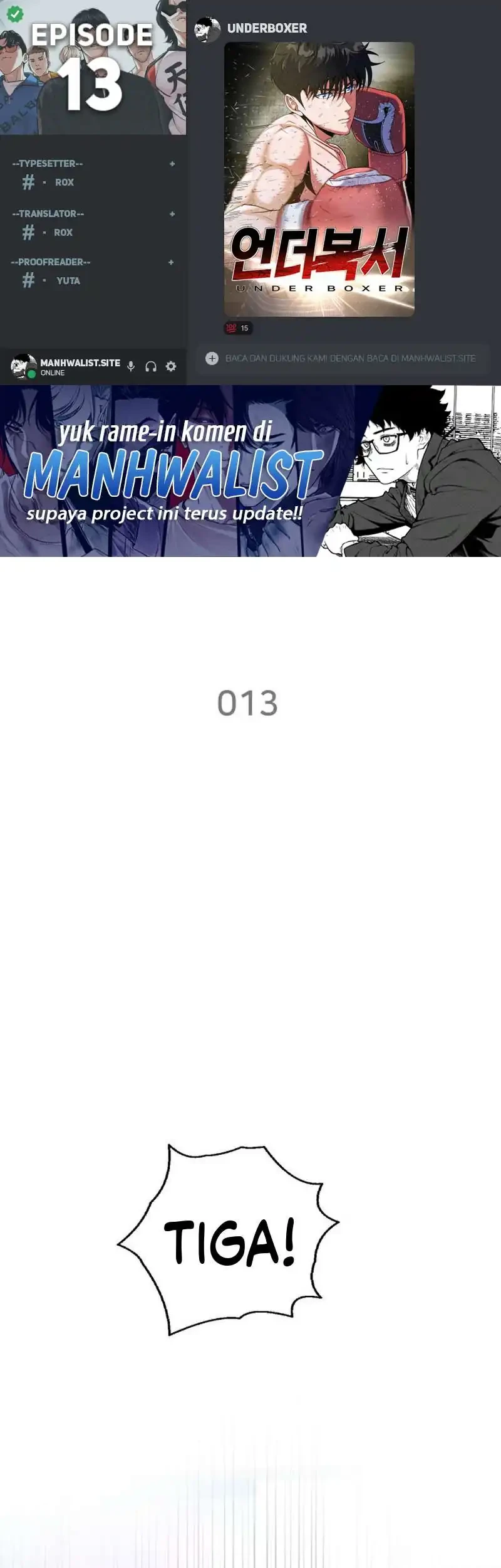 Komik Underboxer Chapter 13 gambar 1