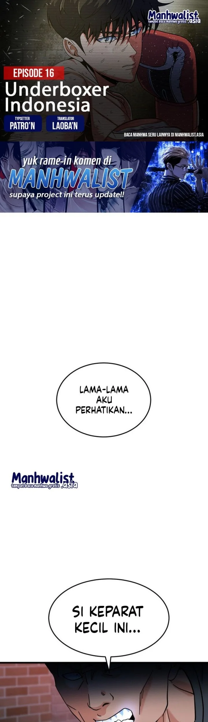 Komik Underboxer Chapter 16 gambar 1