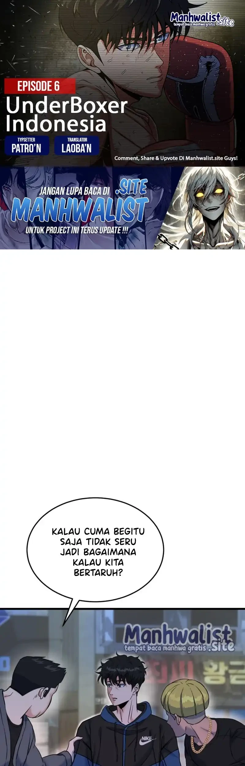 Komik Underboxer Chapter 6 gambar 1