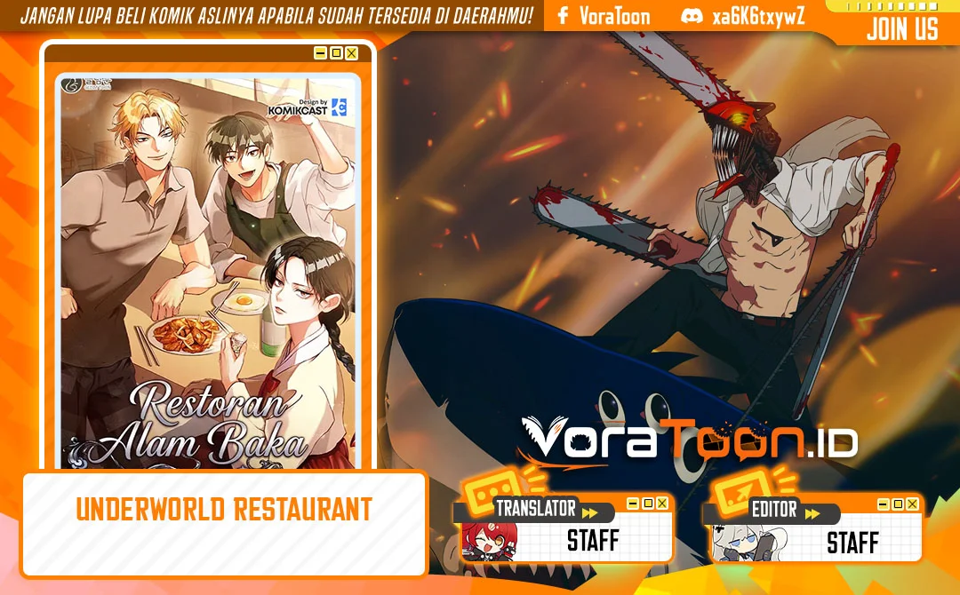 Komik Underworld Restaurant Chapter 126 gambar 1