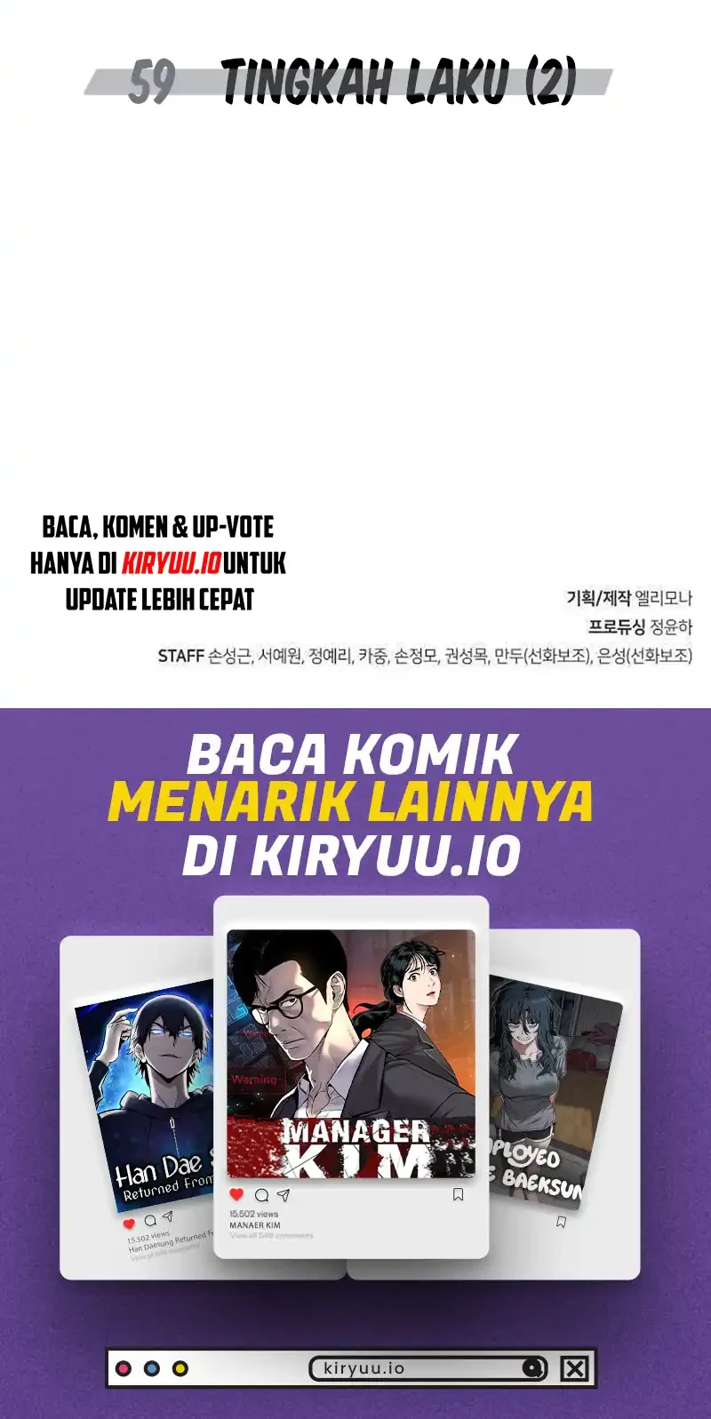 Unemployed Gye Baek Soon Chapter 59 Gambar 59