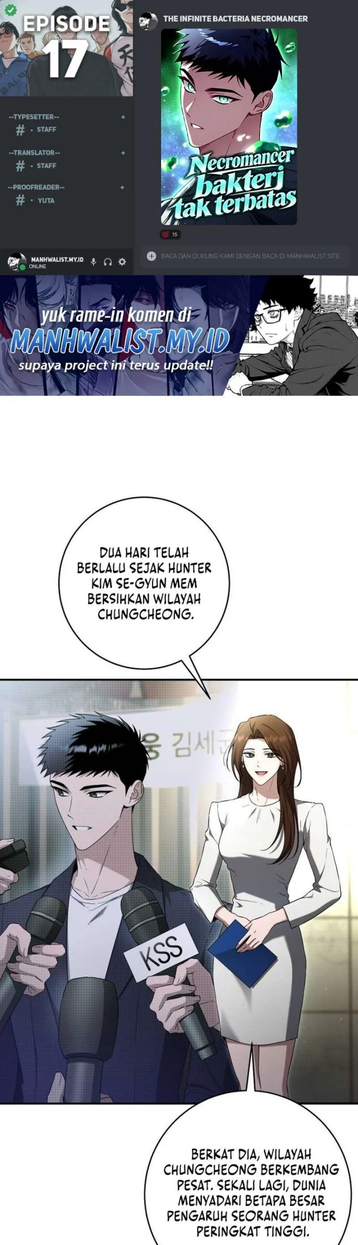 Komik Unlimited Bacteria Magician Chapter 17 gambar 1
