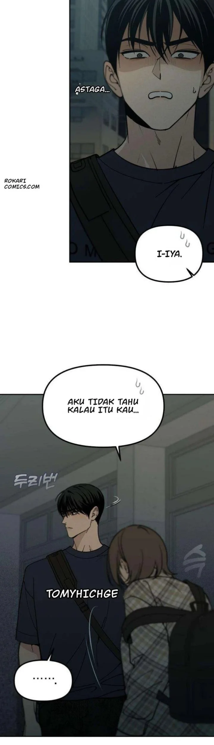 Unofficial Campus Couple Chapter 14 Gambar 39