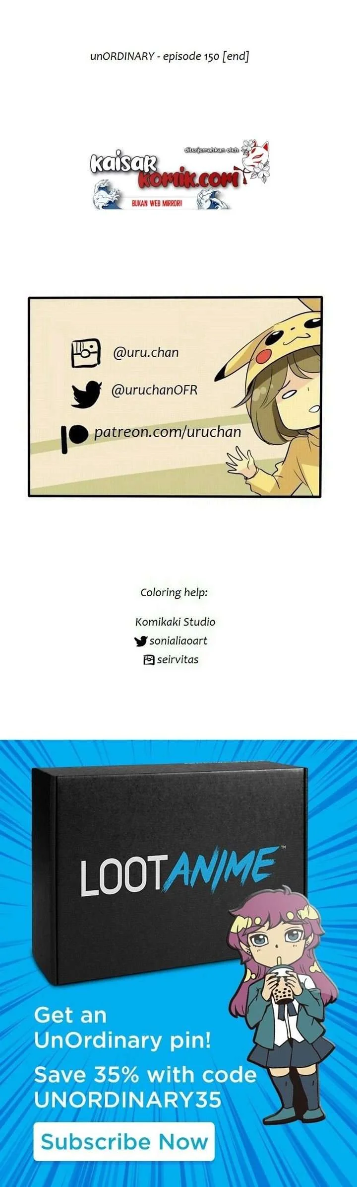 unOrdinary Chapter 150 Gambar 57