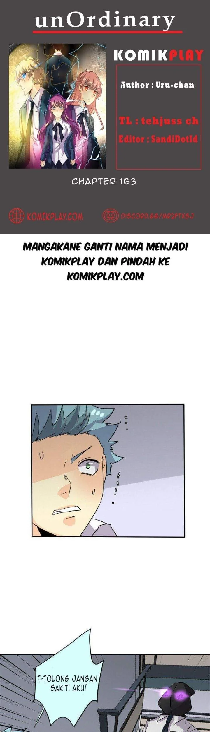 Komik unOrdinary Chapter 163 gambar nomor 1