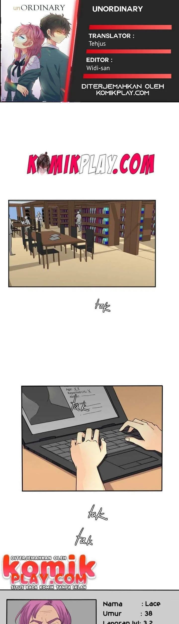 Komik unOrdinary Chapter 167 gambar nomor 1