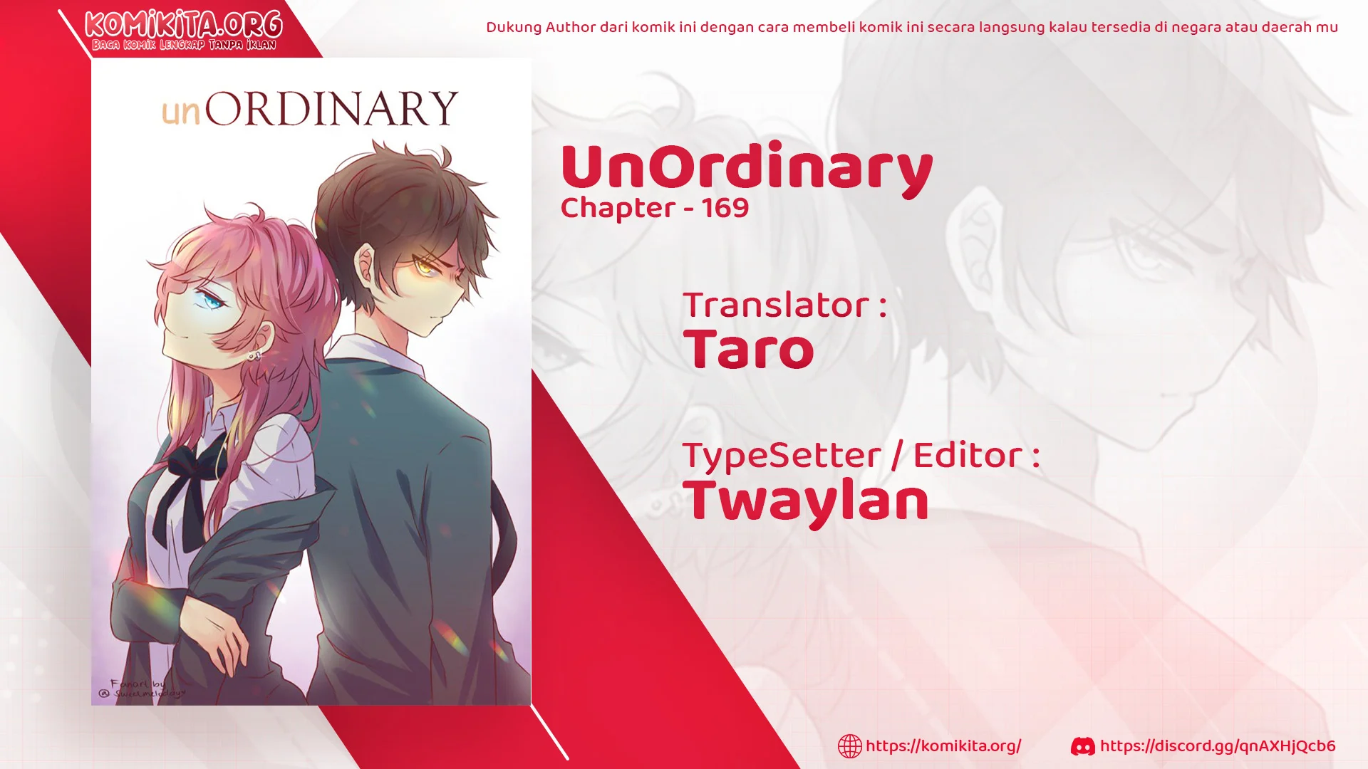 Komik unOrdinary Chapter 169 gambar nomor 1