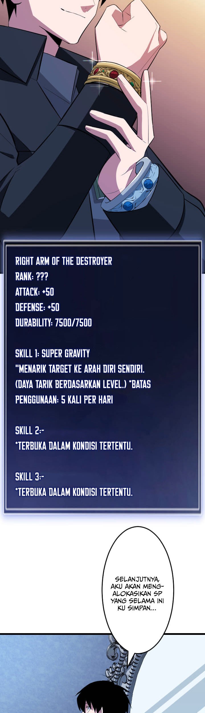 Unparalleled ??? Rank Hidden Equipment Chapter 47 Gambar 51