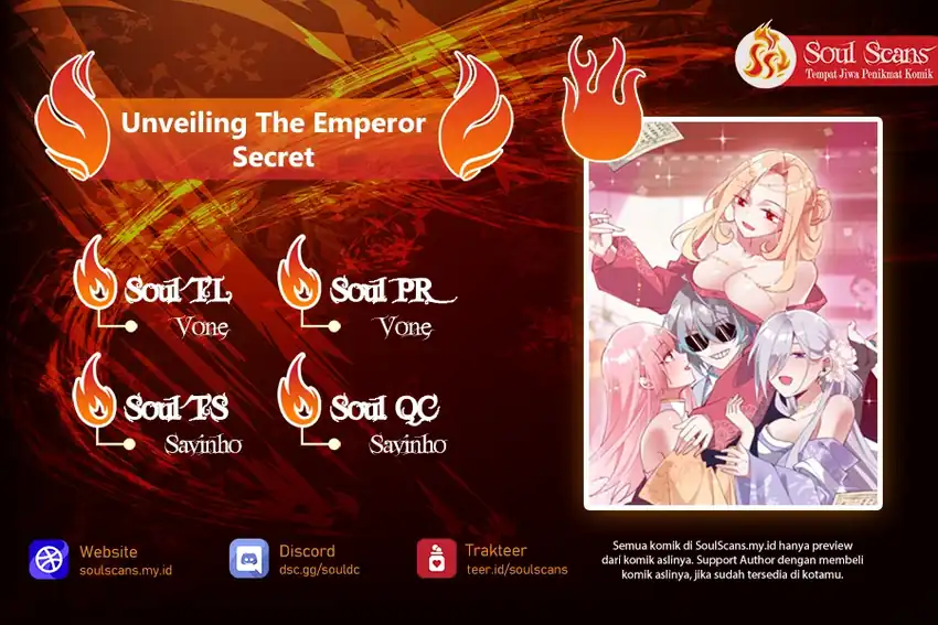 Baca Komik Unveiling the Emperor’s Secret Chapter 55 Gambar 1