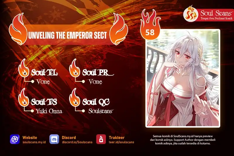 Komik Unveiling the Emperor’s Secret Chapter 58 gambar nomor 1