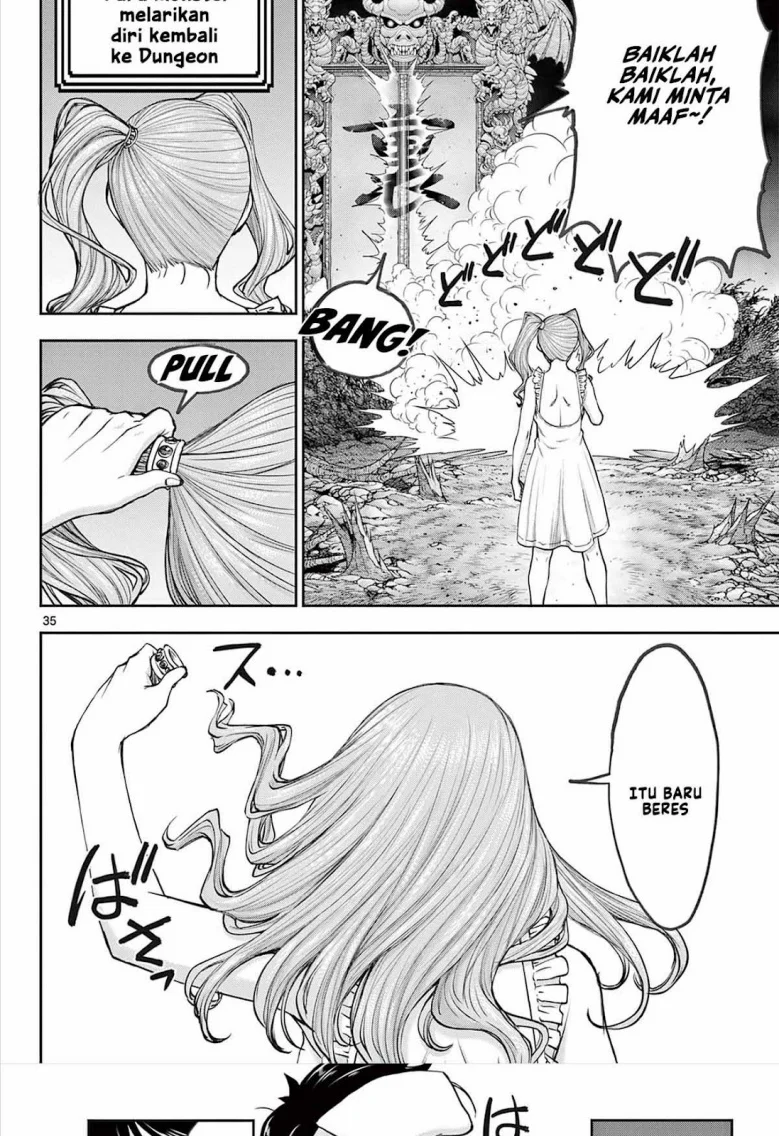 Ura Dungeon Okusan Chapter 1 Gambar 35